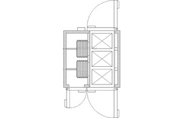 Шкаф шоковой заморозки Gemm GT/0340 (встр. агрегат)