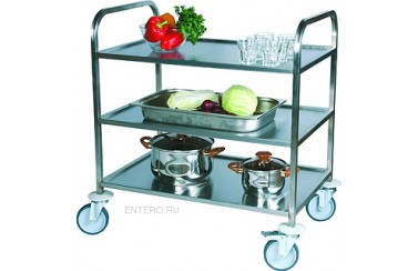 Тележка сервировочная ТММ ТС-3/800/500