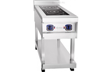 Плита индукционная Abat КИП-2П-01 нерж.