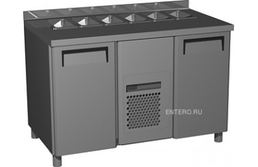 Холодильный стол для салатов Полюс SL 2GNG 1/1