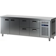 Стол холодильный ТММ СХСБ-1/2Д-4Я (2280x700x870) (внутренний агрегат)