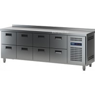 Стол холодильный ТММ СХСБ-2/8Я (2280x600x870) (внутренний агрегат)