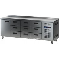 Стол холодильный ТММ СХСБ-2/1Д-9Я (2280x700x870) (внутренний агрегат)