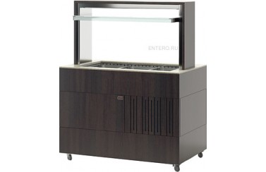 Салат-бар тепловой ТММ Антарес-Премиум ВВМТ/МПН 4 GN1/1 (1500х750х1520)