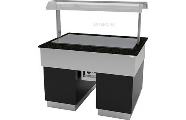 Прилавок с тепловой поверхностью Gastrolux ТМ-2010/ПН/SI