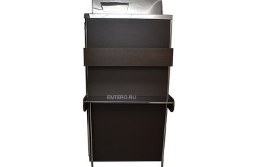 Кегератор Berk 8 Эконом торговый зал 2 двери с ламинированными рамами цвета венге